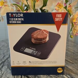 Taylor Black Digital Kitchen Scale